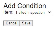 add condition window