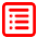 The red, incomplete checklist icon.