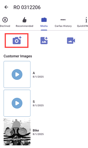 Media section new image