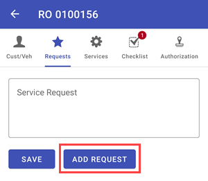 adding a new request