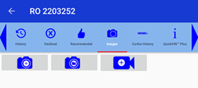 the images screen