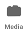 New icon for media in toolbar