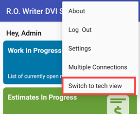 Switch to DVI Tech View 6.0